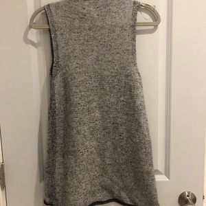 Zara sleeveless turtleneck sweater